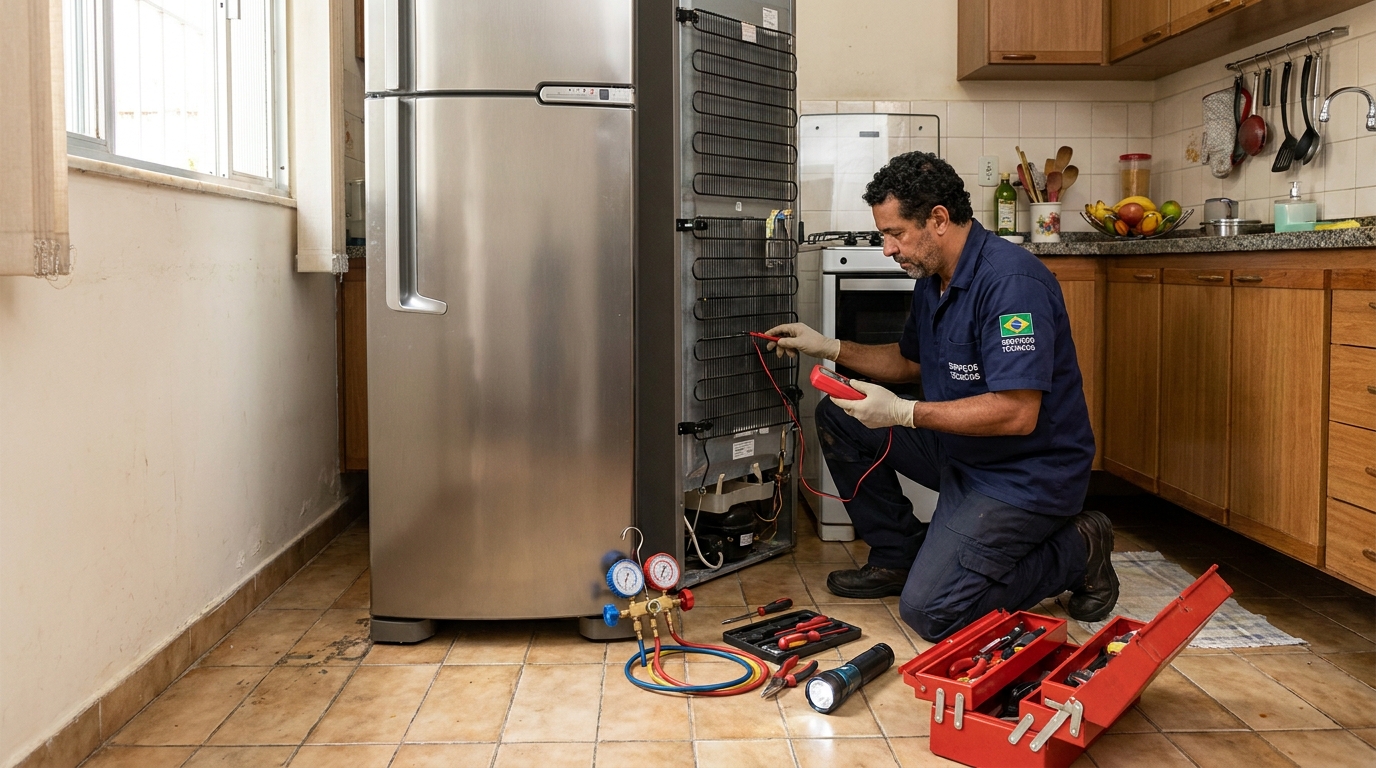 Manutenção na refrigeração em Londrina-PR